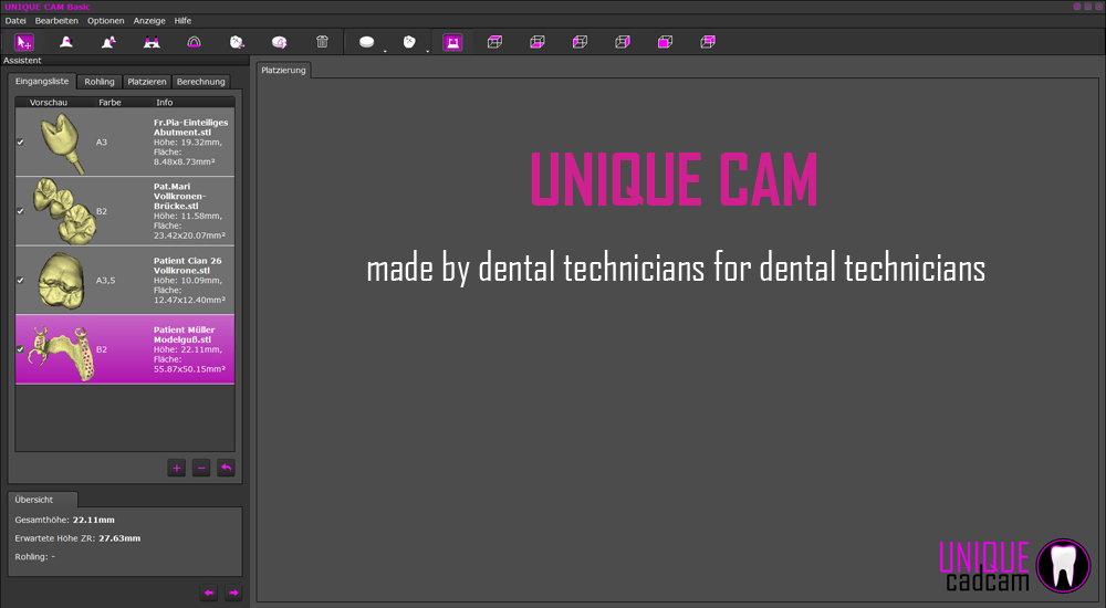 UNIQUE CAM